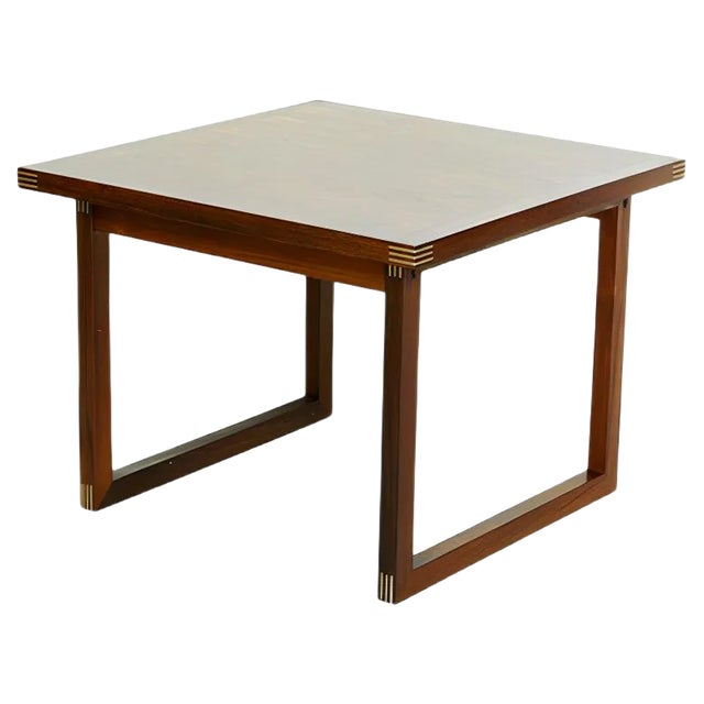 Danish Rosewood Coffee Table by Rud Thygesen for Heltborg Møbler, 1960s For Sale