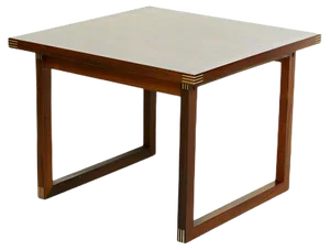 Danish Rosewood Coffee Table by Rud Thygesen for Heltborg Møbler, 1960s