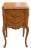19th Century French Louis XV Style Mahogany Bedside Table, Refinished For Sale