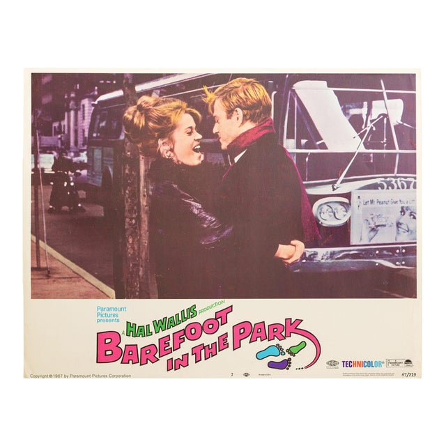 1960s Barefoot in the Park 1967 Vintage Lobby Card #3 For Sale