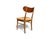 Orange Set of Eight Restored Danish Modern Oak & Teak Dining Chairs, Circa 1960 For Sale - Image 8 of 12