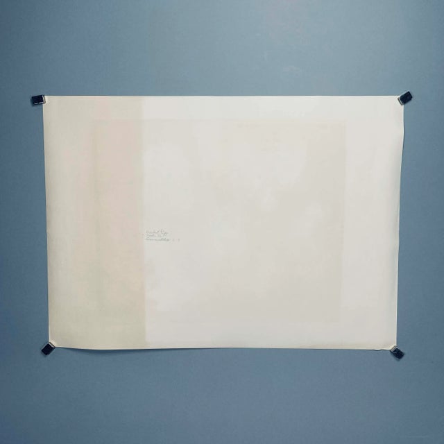 Mid 20th Century "Fruhung an Der See" Artist's Proof Numbered Print by Gisbert Pupp For Sale - Image 11 of 12