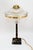 1920s Large Marble Table Lamp with Glass Shade, Vienna, 1920s For Sale - Image 5 of 18