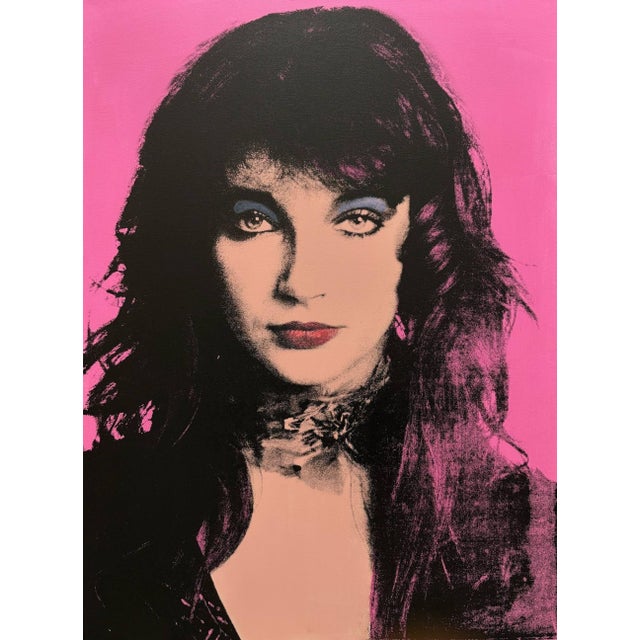 Figurative Kate Bush Painting by Dane Shue For Sale - Image 3 of 3