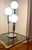 Space Age Atomic Table Lamp in Opal Chrome from Sölken Leuchten, 1970s, in Very Good conditions. Designed 1970 to 1979...