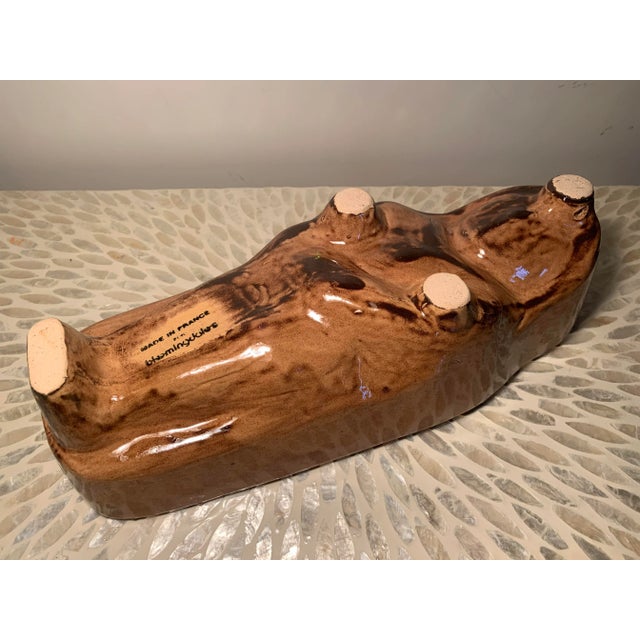 Terra Cotta Vintage Alsace France Terra Cotta Pottery “Hansel” Food Mold For Sale - Image 8 of 10