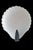 Metal Vintage Coastal 4 Light Seashell Chrome White Bathroom Vanity Wall Fixture Light For Sale - Image 7 of 11