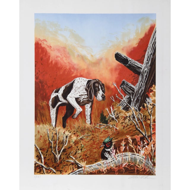 Allen Friedman, Hide and Seek Aka Young Britt, Lithograph For Sale