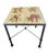 2020s Italian Contemporary Hand-Painted Ceramic Tile Parrot Bistro Table For Sale - Image 5 of 12