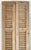 Late 19th Century Antique French Bleached Wood Shutter Pair For Sale - Image 5 of 6
