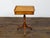 19th Century 19th Century English Regency Period Fruitwood Guéridon Side Table with Pierced Brass Gallery For Sale - Image 5 of 12