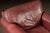 Late 20th Century Red Leather Armchair With Ottoman For Sale - Image 11 of 18