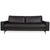 Vida Leather Three-Seater Brown Sofa from Rolf Benz For Sale - Image 12 of 12