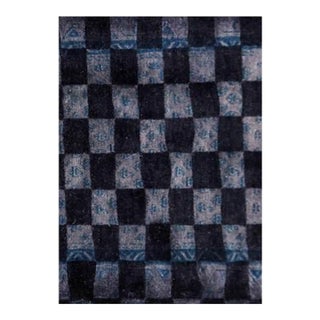 Pasargad DC Gray Color Hand Knotted Od Runner Rug For Sale