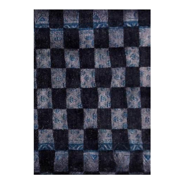 Pasargad DC Gray Color Hand Knotted Od Runner Rug For Sale