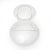 White Transparent Glass Vase by Renato Toso for Fratelli Toso, 1970s For Sale - Image 8 of 15