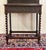 Antique English Oak Jacobean Revival Barley Twist Bookcase Display Cabinet 1900s For Sale - Image 12 of 18