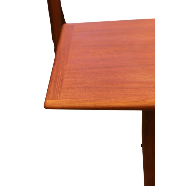 Vintage Coffee Table in Teak with Magazine Shelf and Chamfered Edge by Grete Jalk for Glostrup, 1960s For Sale - Image 17 of 18