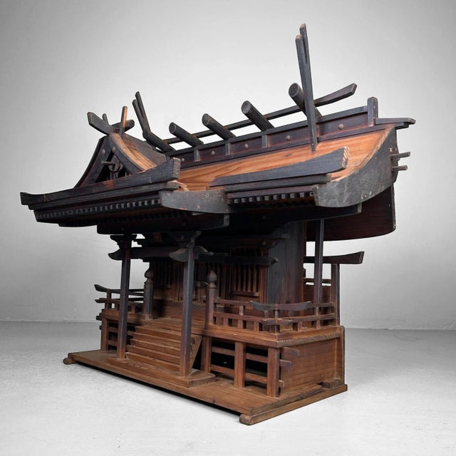 Meiji-Era Kamidana Japanese Shinto Shrine, 1890s For Sale - Image 5 of 18
