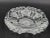 Glass Vintage Clear Glass Rose Etched Vanity Trinket Dish- Scalloped Edges For Sale - Image 7 of 18
