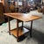Mid-Century Modern Burr Walnut and Oak Drop Leaf Coffee Table, 1960s For Sale - Image 4 of 7