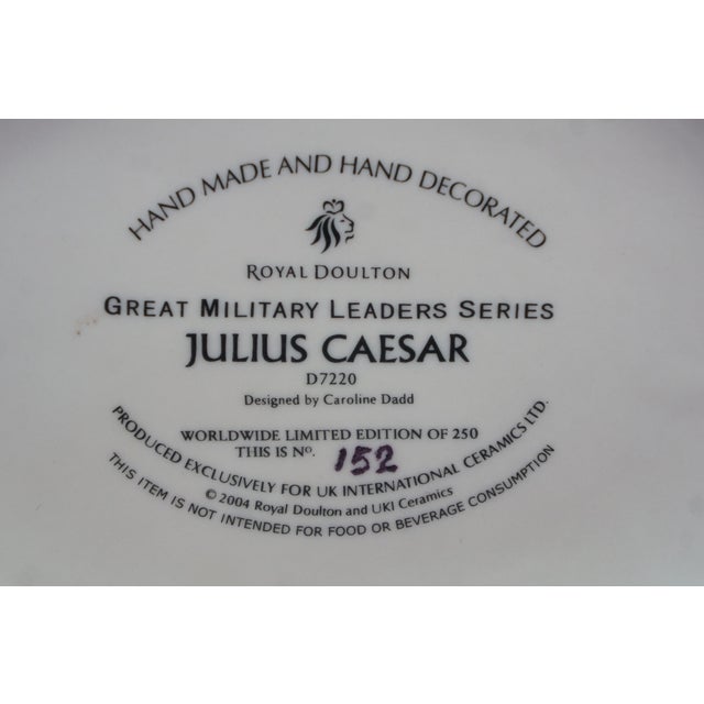 Royal Doulton Julius Caesar Great Military Leader Toby Character Jug For Sale - Image 10 of 12