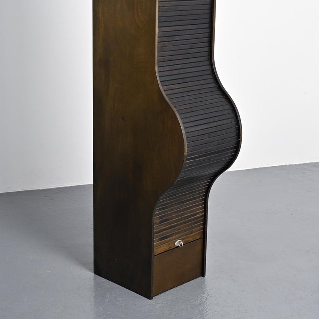 Model 5822 Roll-Top Secretary by Klaus Vogt for Thut Möbel, 1970 For Sale - Image 6 of 18