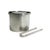 Silver Ice Bucket by Arne Jacobsen for Stelton, 1980s For Sale - Image 8 of 8