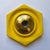 1970s Mid-Century Yellow Ceiling Lamp, Italy, 1970s For Sale - Image 5 of 15