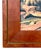 Vintage Canvas on Board Print of Dogs Enjoying a Bone For Sale In Atlanta - Image 6 of 6