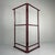 Maroon Japanese Kimono Display Hanger with Faceted Frame, 1950s For Sale - Image 8 of 11