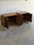 Mid-Century Modern Lane Brutalist Oak Nightstands Set of 2 Wooden Bedroom Storage End Tables 1970s For Sale - Image 3 of 11