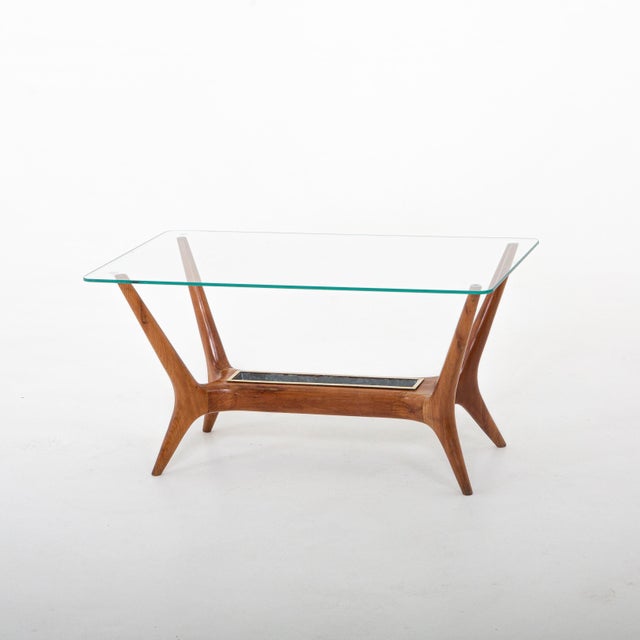 1950s Italian Modernist Cocktail Table Attributed to Gio Ponti For Sale - Image 13 of 18