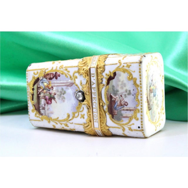 Writing Utensils in Ceramic, Gold and Diamond, Set of 7 For Sale - Image 3 of 13