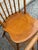 Set of 6 Windsor Style Spindle Back Dining Chairs, Warm Honey Tone For Sale - Image 9 of 12