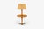Mid-Century Modern 1940s Mid-Century Modern Edward Wormley, Rare Snack Floor Lamp, Wood, Brass For Sale - Image 3 of 15