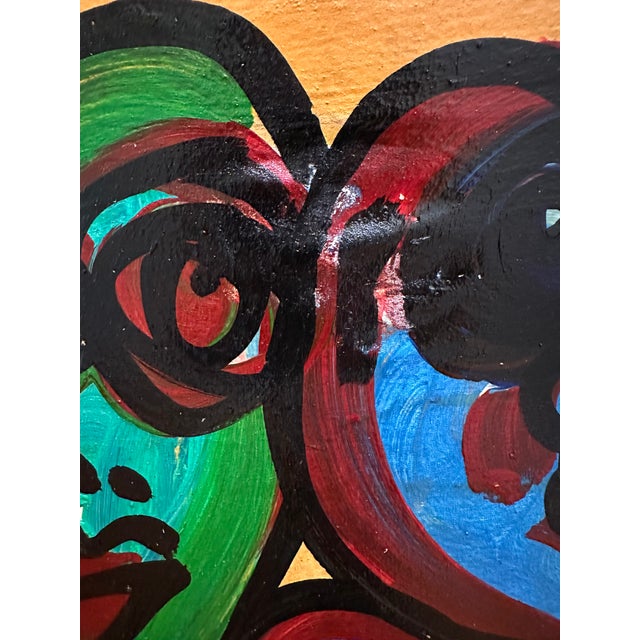Late 20th Century Abstract Painting, Peter Keil, Late 20th Century - Junge Wilde Collection For Sale - Image 5 of 7