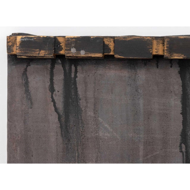 Wood Roni Nicholson "Against Apartheid", Mixed Media, 1982-1984 For Sale - Image 7 of 9