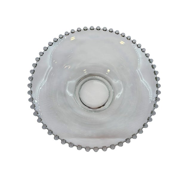 Mid 20th Century Imperial Glass Candlewick Bowl For Sale - Image 9 of 9