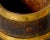 Brown English Oak Barrel With Four Brass Bands For Sale - Image 8 of 10