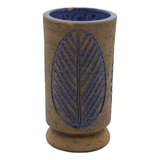 Swedish Ceramic Vase from Laholm, 1960s For Sale