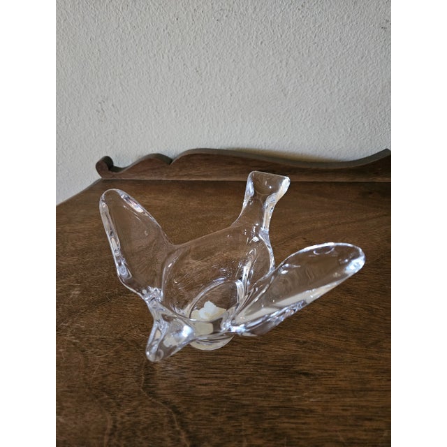 Late 20th Century Late 20th Century Princess House Crystal Dove Candy Dish For Sale - Image 5 of 12