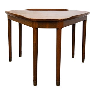 Danish Walnut Side Table For Sale