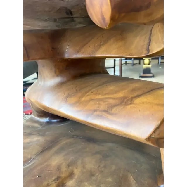 Large Truffle Trunk Side Table or Pedestal | Chairish