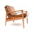 Mid-Century Modern Vintage Danish Oak and Leather Armchair from IB Kofod Larsen, 1960s For Sale - Image 3 of 12