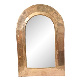 Vintage Brass, Morrocan Mirror. Boho Chic For Sale