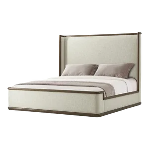 Modern Upholstered Bed - Cali King