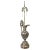 French Silvered Bronze Ewer Table Lamp Retailed by Tiffany For Sale - Image 13 of 13