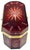 19th C. Bohemian Ruby Cut-to-Clear Crystal Casket Starburst Lid , C. 1850-1875 For Sale - Image 14 of 15