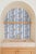 Chinoiserie Chinoiserie Shenanigans Toile Grasscloth Wallpaper by House Party | Azure Blue | 6 Yards For Sale - Image 3 of 9
